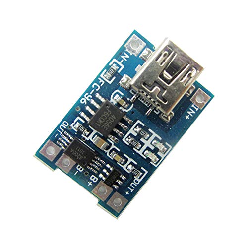 DIYElectronıc 10 pcs DIY Kiti Parçaları Mini USB 1A lityum pil şarj kurulu Şarj Modülü ile Koruma TP4056 18650 Plaka 1A Li-ion