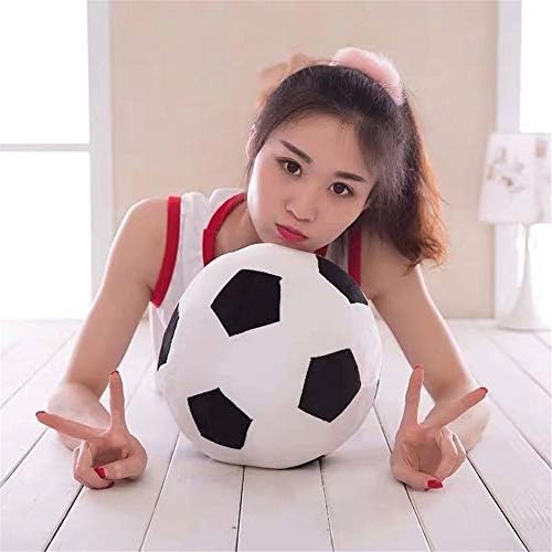 AOQI Peluş Futbol Topları Kabarık Dolması Futbol Topu Peluş Yastık Yumuşak Peluş Futbol Topu Yastık Dayanıklı Futbol Topu Doldurulmuş