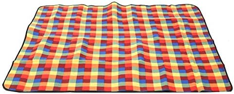 MAGT piknik battaniyesi, taşınabilir Açık piknik battaniyesi Pamuk Yumuşak piknik örtüsü Renk Izgara Kir-Dayanıklı piknik örtüsü