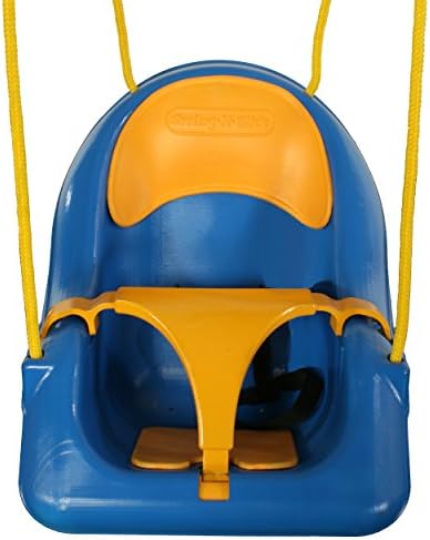Swing-N-Slide WS 5108 Rahat-N-Güvenli Yürümeye Başlayan Çocuk Altlığı Salıncak Salıncak Seti Tazeleme Paketi ile İki Aşırı Görev
