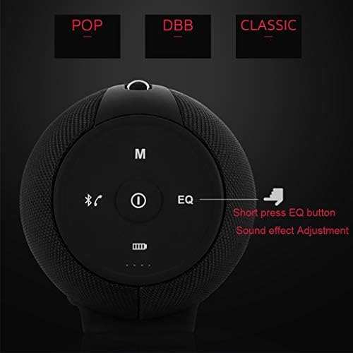SHİ XİANG DÜKKANI Açık Bluetooth Hoparlör Taşınabilir, Fm Radyo ve IPX4 Su Geçirmez Küçük Kablosuz Hoparlör, 30W Stereo Ses ile