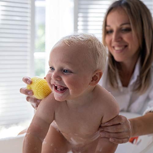 Sısılıa Banyo Fırçası Scrubber Bebek Erkek Kız Bebekler için | 100 % BPA Ücretsiz / Bob