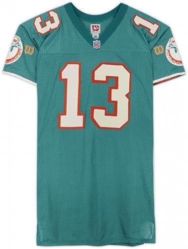 Dan Marino Miami Dolphins İmzalı 1996 Sezonundan Oyuncu Tarafından Verilen Forma-50 Beden İmzalı NFL Formaları