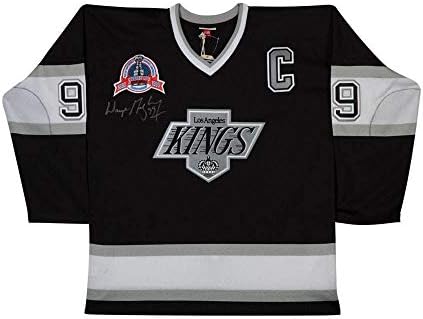 Wayne Gretzky İmzalı 1992-93 Los Angeles Kings® Otantik Mitchell & Ness Forması - Üst Güverte-İmzalı NHL Formaları