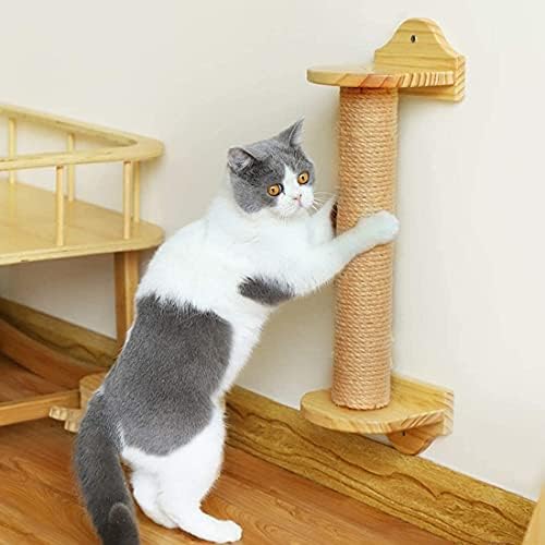 SUMPİGGER Doğal Sisal Halat için Kedi tırmalama sütunu 4/6 / 8mm Kenevir Halat Bükülmüş Fiber Sisal Sicim Tamir için Kedi Ağacı