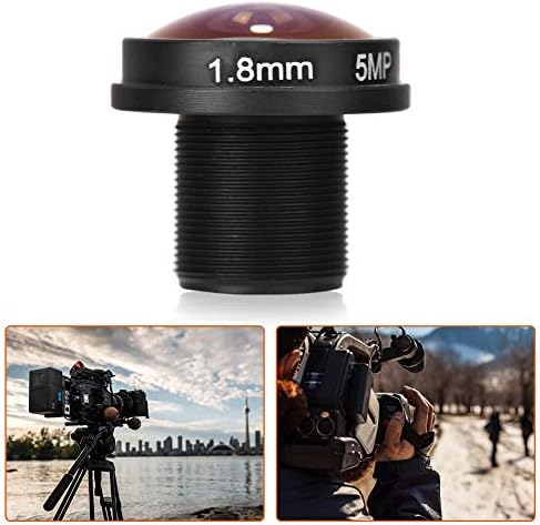 Lens, Siyah Balıkgözü Lens, Kamera Video Kaydı için Tam Seyahat Ömrü Kaydı