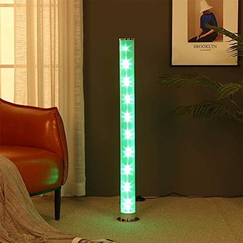 HomeFocus Zemin Lambası, akıllı ışık, akıllı zemin lambaları, renk değiştiren ruh aydınlatma ile LED Zemin Lambası, RGB LED Zemin