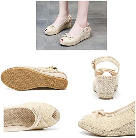 Plaj sandaletleri Kadınlar için Rahat Sandalet Platformu Kama Sandalet Kadınlar için Sandalet Geniş Ayaklar için Spor Sandalet
