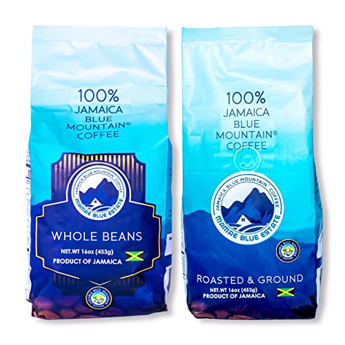 Mamre Blue - %100 Jamaika Mavi Dağ Kahvesi-Bütün Fasulye (16oz)