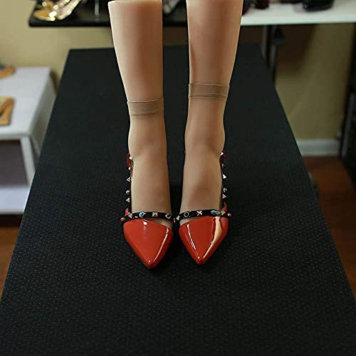 Silikon Kadın Ayak Yaşam Boyutu Manken Takı Ayakkabı Çorap Ekran Kroki Tırnak Sanat Uygulama Olarak 36 Metre 1 Çift ZLFOO