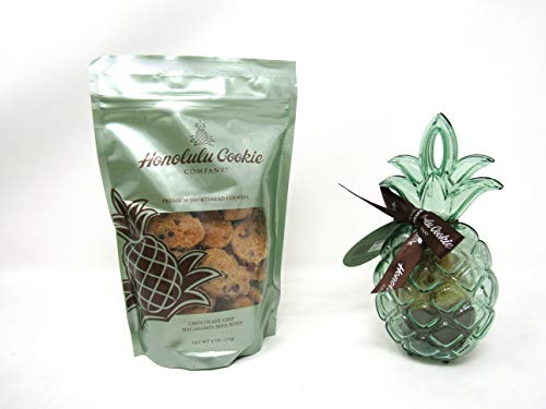 Honolulu Premium Çikolatalı Macadamia Kurabiye Kurabiye + Ananas Süsleme Kurabiye Paketi