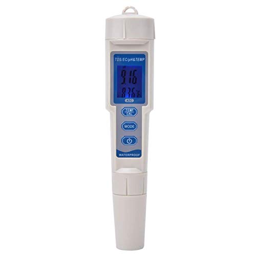 Su Kalitesi Test Cihazı, Plastik Su Kalitesi Test Kalemi 0-50 ℃ Gıda İşleme için Yüzme Havuzu için Su Deposu için Hafif