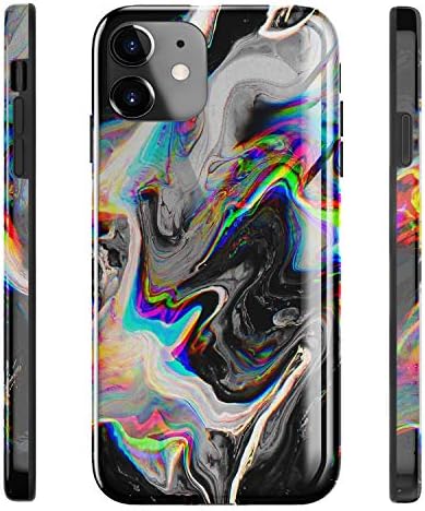 iPhone 11 Kılıf 2019 ile Uyumlu, Yükseltilmiş Kenarlar Hafif Esnek Yumuşak TPU Çiçek Desenli Koruyucu Telefon Kapağı iPhone 11