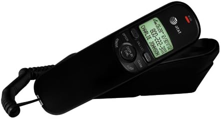 AT & T TR1909 Kablolu Arayan Kimliği Trimline Telefon Beyaz tüketici elektroniği