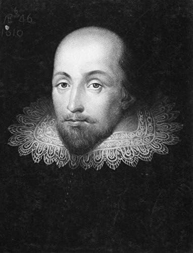 William Shakespeare N (1564-1616) İngiliz Oyun Yazarı Ve Şair Mezzotint İngilizce 19. Yüzyıl Poster Baskı tarafından (24x36)