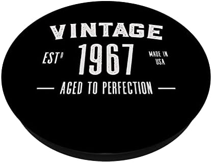 Vintage 1967 ABD'de Yapılan 55. Doğum Günü PopSockets Değiştirilebilir PopGrip