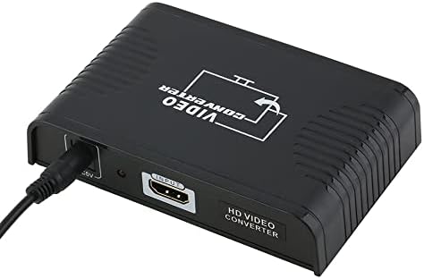 HDMI Uyumlu SCART Kompozit Video Ses Dönüştürücü Transformers 1080 p 720 p ingıltere Tak Taşınabilir Dönüştürücü