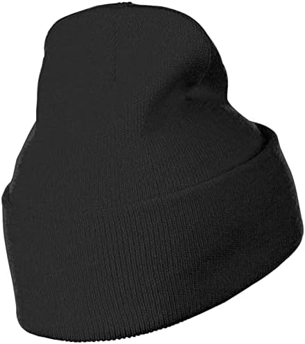 YSTAMON Bir Yürüyüşe Hediye Erkekler Siyah Bere Örgü Şapka Hedging Unisex Yumuşak Kadın İzle Kafatası Şapka
