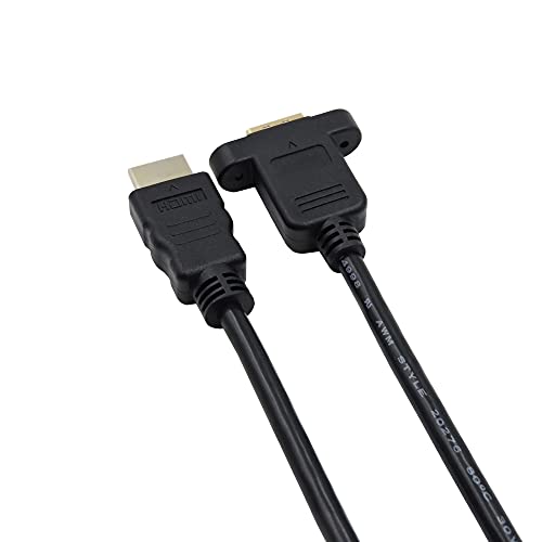 LevU HDMI Uzatma Kablosu, yüksek Hızlı HDMI Extender Kablo, HDMI Erkek Kadın ile Vida Kablo Destek 3D, 1080 P, 2160 P için Roku
