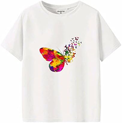 Kelebek Demir on Yamalar, Renkli Sevimli Hayvan ısı Transferi Etiketler Çıkartmaları, T-Shirt Kot Sırt Çantaları Giyim Şapka