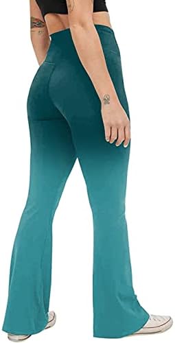 Yoga Pantolon Kadınlar için Egzersiz Dışarı Yüksek Çapraz Bel Popo Kaldırma Legging Pantolon Egzersiz Yumuşak