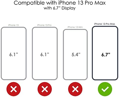 Distinctİnk Temizle Darbeye Hibrid Vaka iPhone 13 Pro MAX ( 6.7 Ekran) - TPU Tampon, Akrilik Geri, Temperli Cam Ekran Koruyucu-Twerking