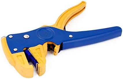 X-DREE Sarı Kraliyet Mavi Tel Stripper Kesici Pense Kullanışlı Aracı (Sarı Tel Stripper Kesici Alicates Kullanışlı Aracı