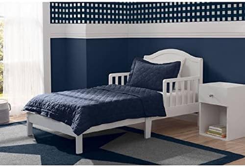 Bebek Yatağı, Yatak Çerçevesi-Sağlam Yapı, Güvenli, Modern Tasarım ve Kullanışlı (Beyaz)