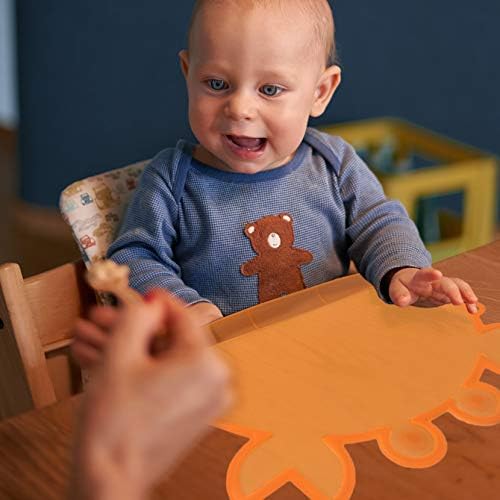 Gıda Alıcı Bebek Placemats Kaymaz-Ekstra Büyük Silikon Çocuklar Placemats Emme Sopa ile Masa, gıda Sınıfı Silikon Toddlers Placemat