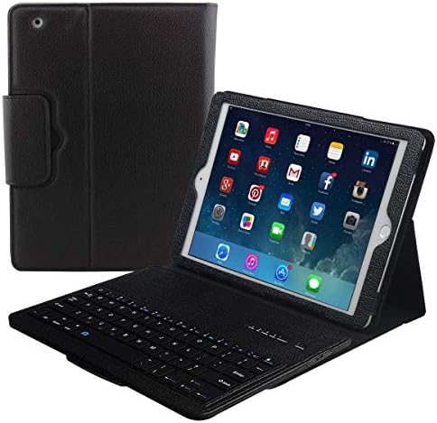 Eoso Paket: Trackpad iPad Klavye Kılıf Apple iPad 10.2 inç 2021 9th & 8th & 7th Gen, Hava 3, Pro 10.5 + Eoso Klavye Kılıf Apple