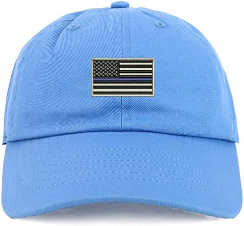 Trendy Giyim Mağazası Gençlik ABD TBL Bayrağı Ayarlanabilir Yumuşak Taç Beyzbol Şapkası