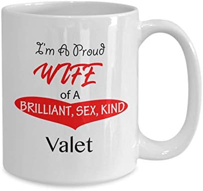 Ben Parlak Bir Seks Türünün Gururlu Bir Karısıyım Vale Komik Kahve Kupa, Doğum Günü Sevgililer Günü Noel Hediyesi Kocasından