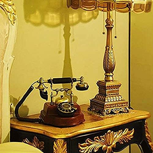 PDGJG Telefon - Antika Telefon Vintage Antika Ev Ofis Sabit LandlineClassic Vintage Eski Moda Döner Kadran Tarzı