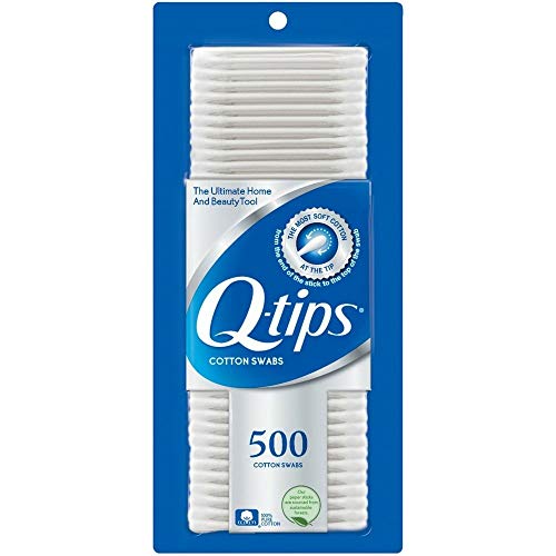 Q-Tips Pamuklu Çubuklar 500 ct (6'lı Paket)
