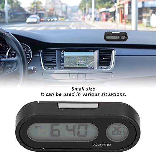 LCD Sıcaklık Göstergesi, Güvenli Sürücü Ekran Araba için Açık Kamp için Evler için Ofisler için