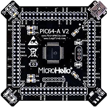 openPIC Pro Geliştirme Kurulu için PIC32MX430F064H MCU Kartı (PIC64-A V2)