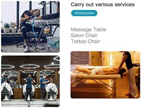 Ayarlanabilir masaj yatağı Yüz Masa Dövme Sandalye Profesyonel Taşınabilir Kirpik Estetisyen Masaj Masa Güzellik Salonu Ekipmanları