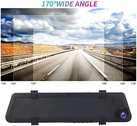 NEDEN-YUE Dash kamera ıçin Araba 4.3 Inç IPS Ön ve Arka Görüş Kamerası 170 Derece Sürüş Kaydedici çift lensli araba DashCam Kamera