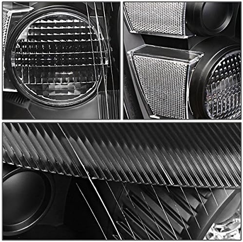 Çifti Siyah Konut Temizle Köşe Farlar Montaj Lambaları ile Uyumlu Ford Freestar / Mercury Monterey 04-07