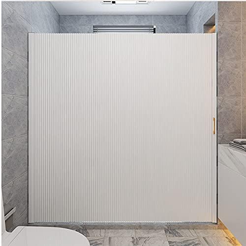 NMVB Geri Çekilebilir Duş Ekran, Manyetik Görünmez Opak Katlanır Duş Kapı Banyo RV için, Yumruk-Ücretsiz (Renk: Pembe, Boyutu: