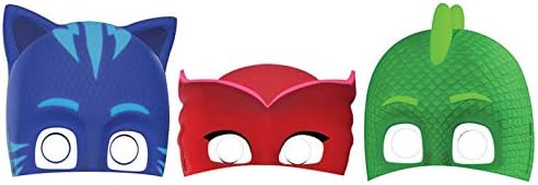PJ Kağıt Maskeleri | Çok Renkli / 8 Adet