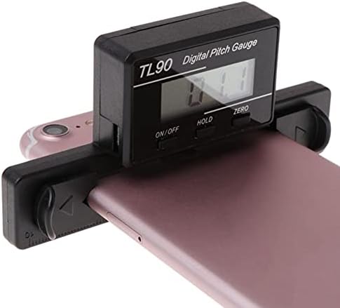 Tl90 Dijital Pitch Ölçer LCD Arka Ekran Dilimleme, RC Pitch Ölçer, Açı Ölçüm Aracı Siyah İnklinometreler