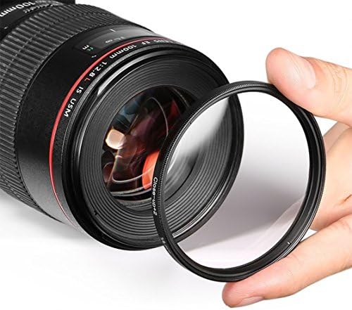 49mm Close-Up Filtreler (+1, 2, 4 ve +10 Diyoptri) Canon EOS M6 için, EOS M6 II, EOS M50, EOS M50 Mark II, EOS M100, EOS M200