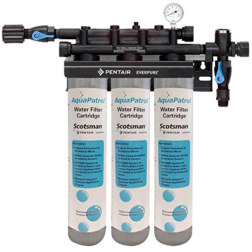 Buz Makineleri ve İçecek Ekipmanları için Scotsman AP3-P AquaPatrol Plus Üçlü Su Filtrasyon Sistemi, NSF