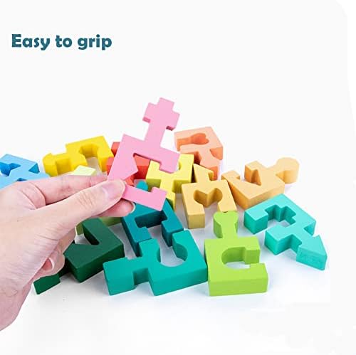 Ahşap Bloklar Bulmacalar Set Geometrik Şekil Bulmaca Klasik Eğitim Montessori Tangram Oyuncaklar Anaokulu Çocuklar için Yaş 2-6