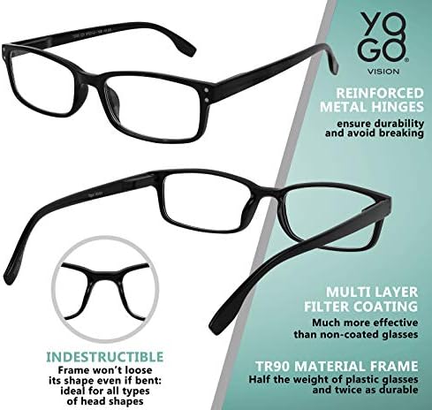 5 Paket okuma gözlüğü mavi ışık Engelleme ile bahar Menteşe, okuma için Kadın Erkek Anti Glae Filtre Hafif Gözlük + 0