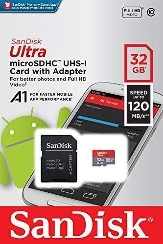 Asus ZenFone 2 için Ultra 32 GB microSDHC Çalışır (ZE500CL) Artı SanFlash ve SanDisk tarafından Doğrulanmış (A1/C10/U1/8 k /