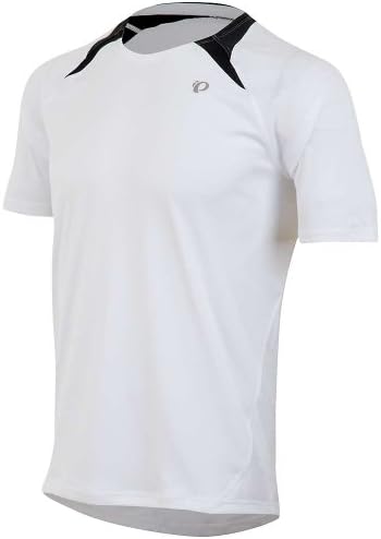 Pearl Izumi Erkek Sinek Kısa Kollu Gömlek, Beyaz, Orta