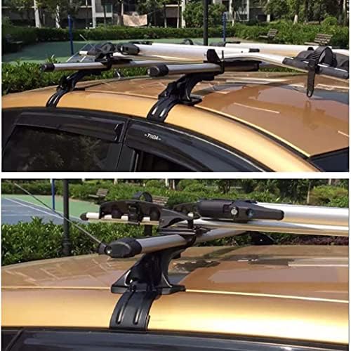 XJZHJXB Çatı Rafları Sedan Ayarlanabilir Çatı Çubukları, Araba KIA Optima ile Uyumlu Alüminyum Çapraz Çubuklar, Kargo Taşıyıcı